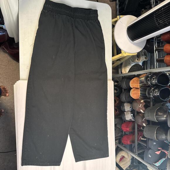 Vintage style baggy black workwear pants size M - Picture 7 of 7